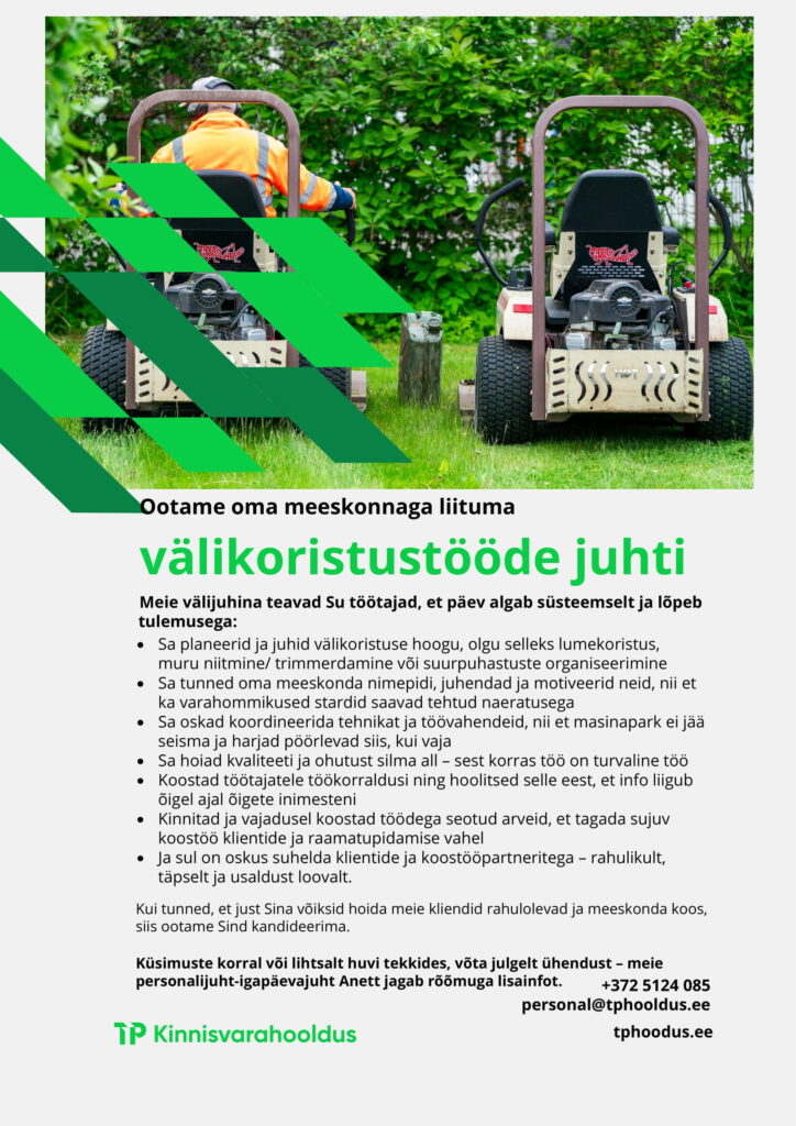 Välikoristuse juht